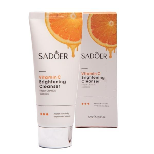 JABON FACIAL CON EXTRACTO DE VITAMINA C SADOER 100g REF SD83963
